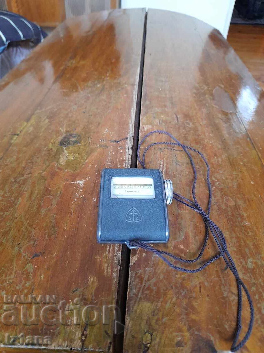 Παλαιό φωτόμετρο Exposimet