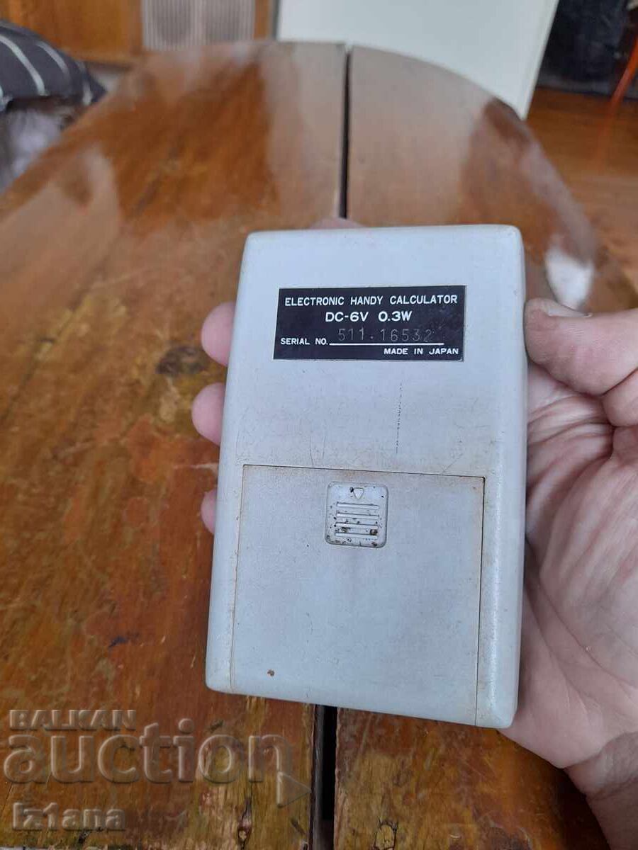 Delivery of Old Decimo Calculator