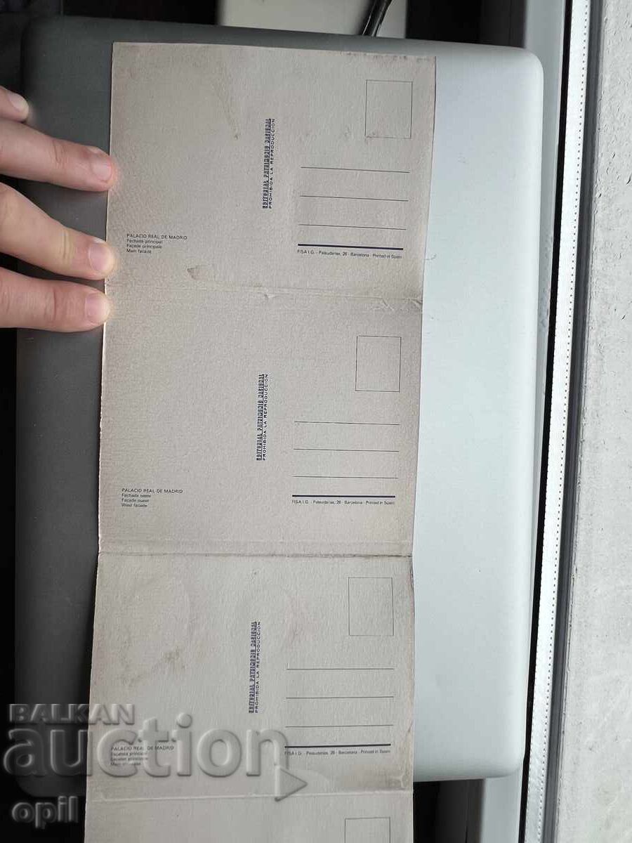 Livrarea Set Vechi de Cărți Poștale - Spania - Palatul Regal din Madrid Livrarea Set Vechi de Cărți Poștale - Spania - Palatul Regal din Madrid