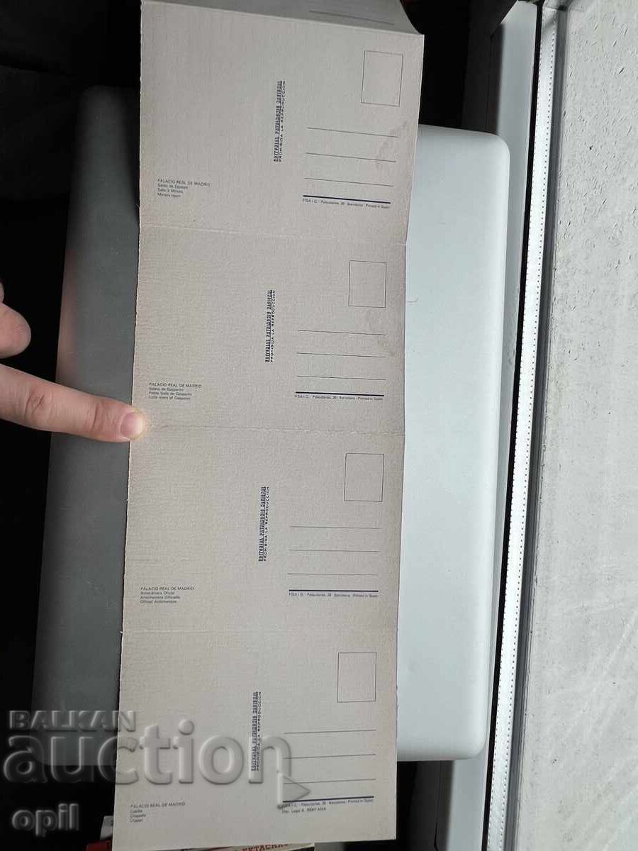 Set Vechi de Cărți Poștale - Spania - Palatul Regal din Madrid - 6 Set Vechi de Cărți Poștale - Spania - Palatul Regal din Madrid - 6