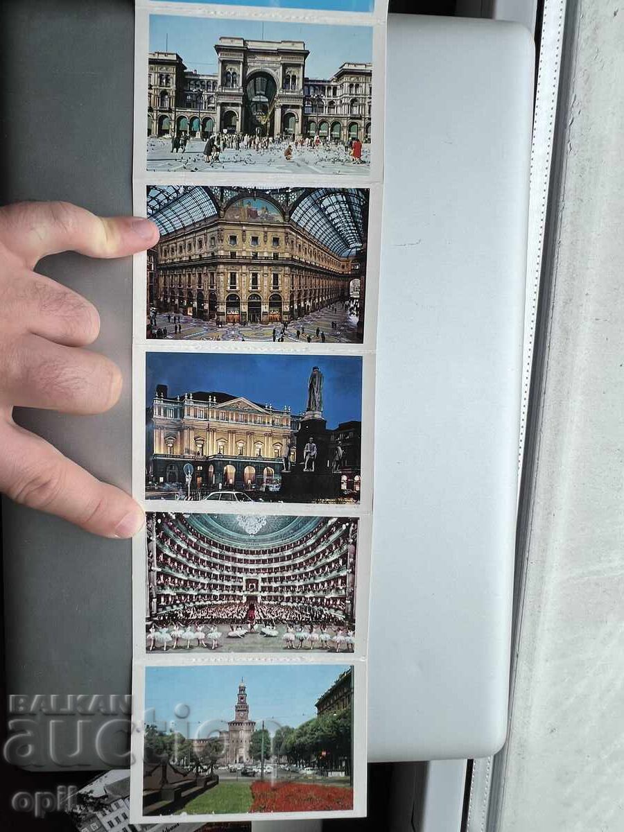 Set Vechi Mic de Cărți Poștale - Italia - Milano cu preț 8.00 BGN | € 4.09 Set Vechi Mic de Cărți Poștale - Italia - Milano cu preț 8.00 BGN | € 4.09