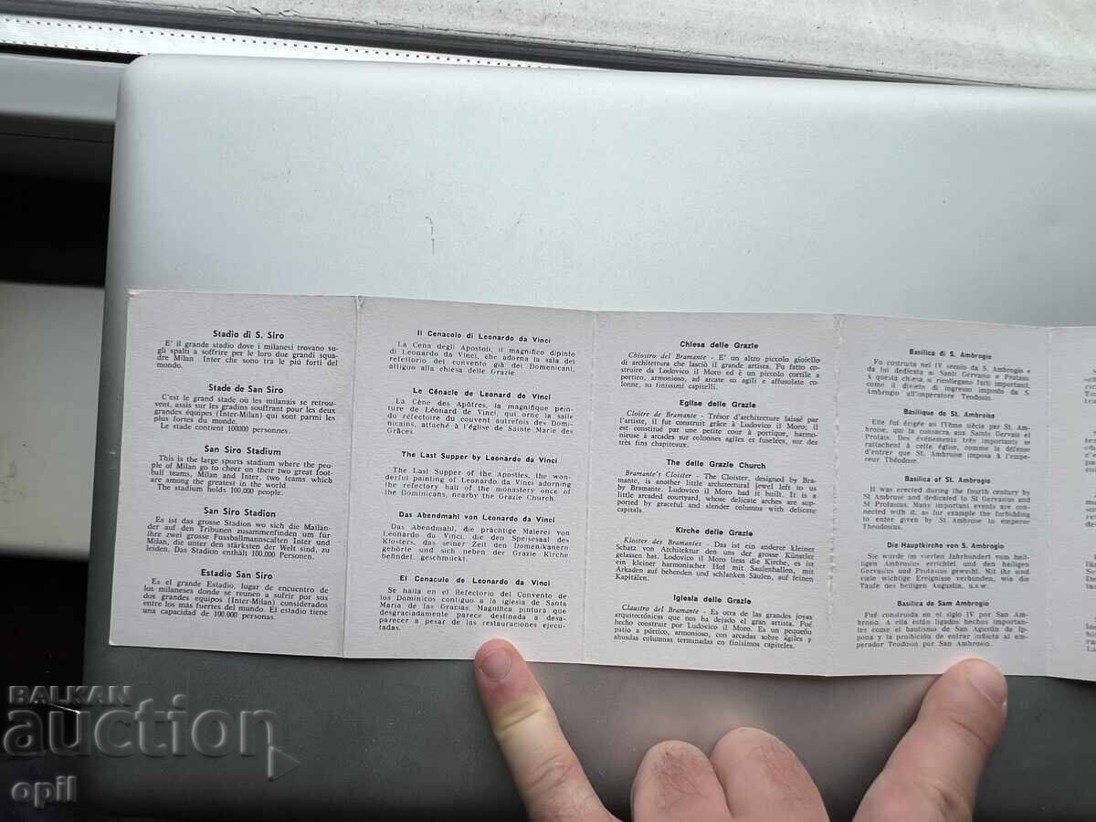 Livrarea Set Vechi Mic de Cărți Poștale - Italia - Milano Livrarea Set Vechi Mic de Cărți Poștale - Italia - Milano