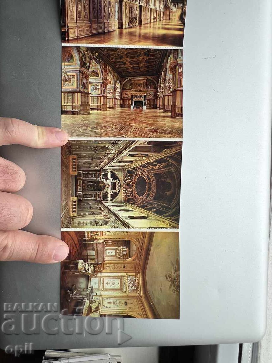 Δημοπρασία Σετ Μικρών Καρτών - Γαλλία - Παλάτι Φοντενεμπλό