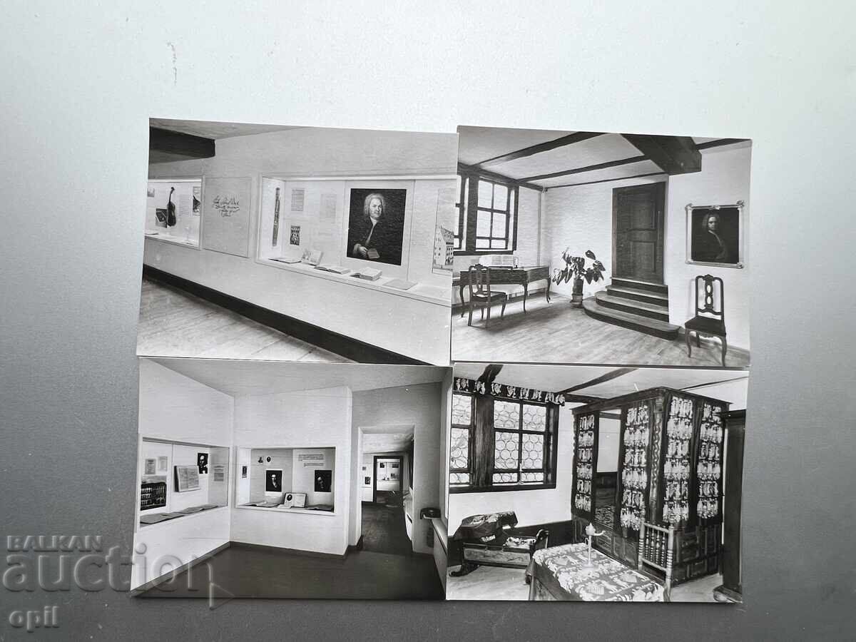 Licitație Set Vechi Mic de Cărți Poștale - Germania - Casa lui Bach Licitație Set Vechi Mic de Cărți Poștale - Germania - Casa lui Bach