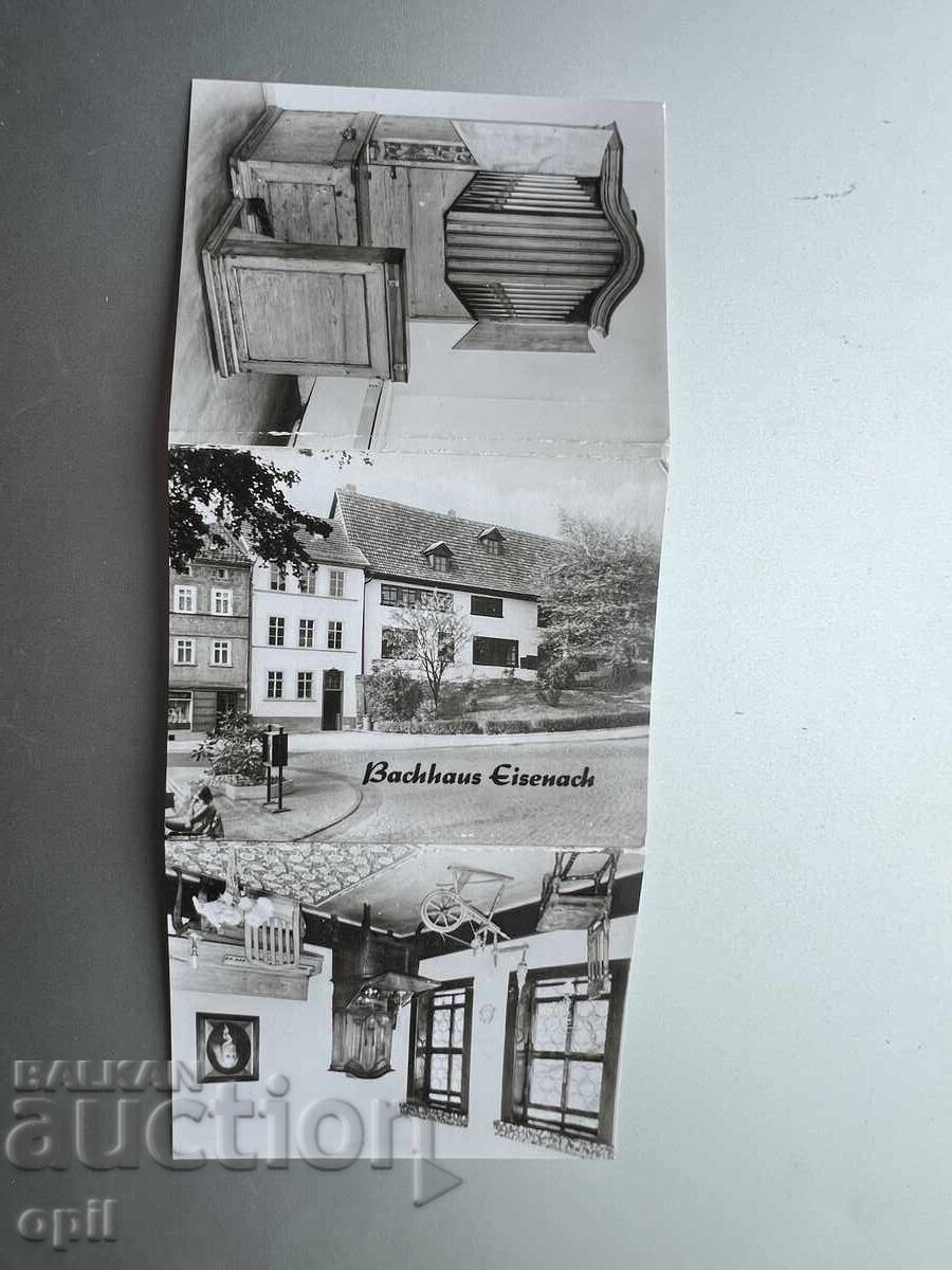 Set Vechi Mic de Cărți Poștale - Germania - Casa lui Bach Set Vechi Mic de Cărți Poștale - Germania - Casa lui Bach