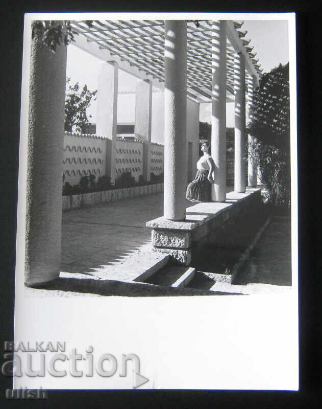 Old photo art photo sea hotel arcade socialism Old photo art photo sea hotel arcade socialism