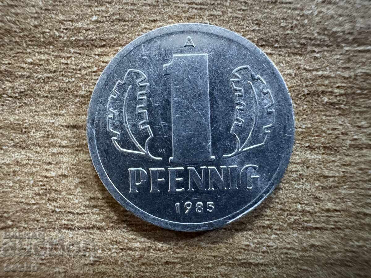 ΓΔΛ - 1 πφένιγκ (1985)