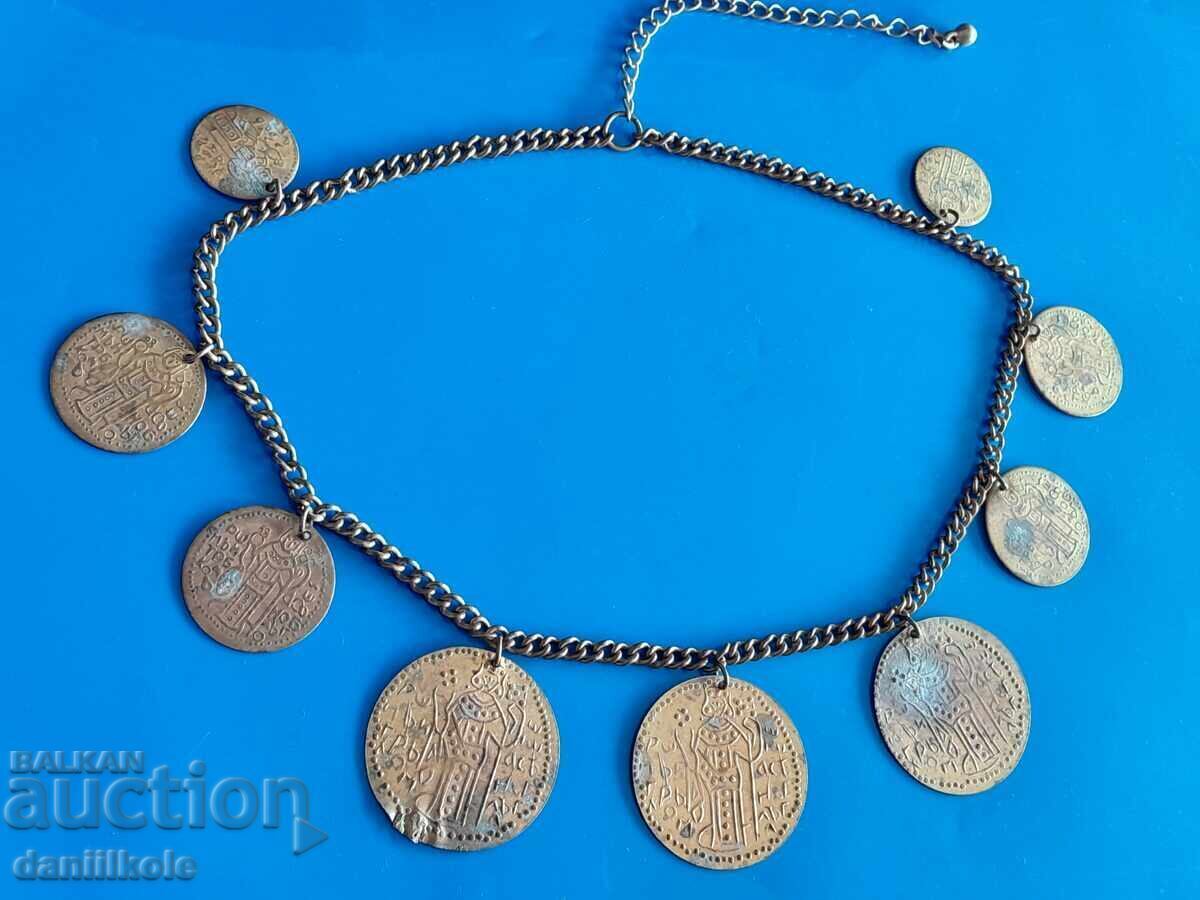 *$*Y*$* ȘIRAGURI PENDANTIVE BULGĂREȘTI AURII - BUNE *$*Y*$*