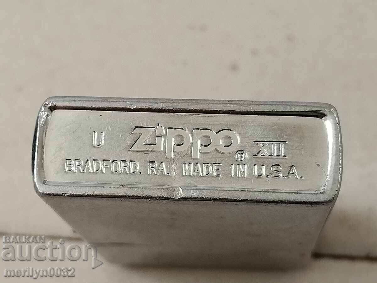 Аукцион Бензинова запалка ZIPPO USA Работи
