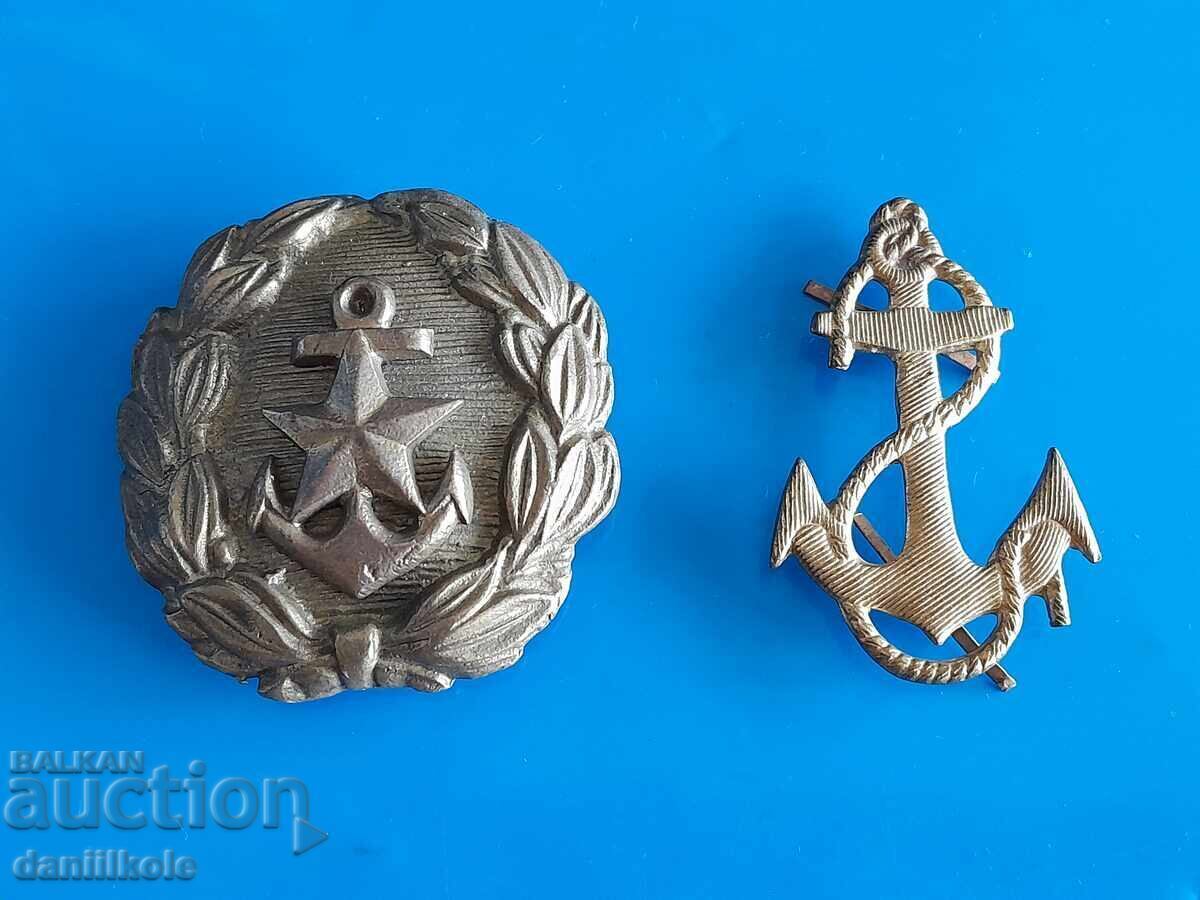 *$*Y*$* LOT CHINGA ȘI COCARDĂ MARINĂ MILITARĂ *$*Y*$* - 6 *$*Y*$* LOT CHINGA ȘI COCARDĂ MARINĂ MILITARĂ *$*Y*$* - 6