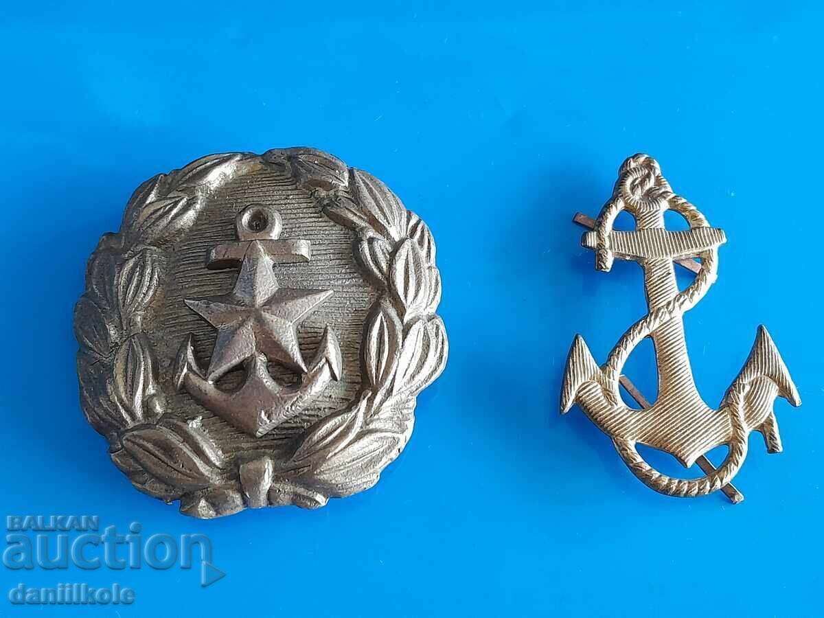 *$*Y*$* LOT CHINGA ȘI COCARDĂ MARINĂ MILITARĂ *$*Y*$* *$*Y*$* LOT CHINGA ȘI COCARDĂ MARINĂ MILITARĂ *$*Y*$*