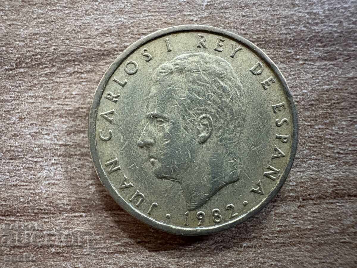 Испания - 100 песети (1982) с цена 1.35 лв. | € 0.69