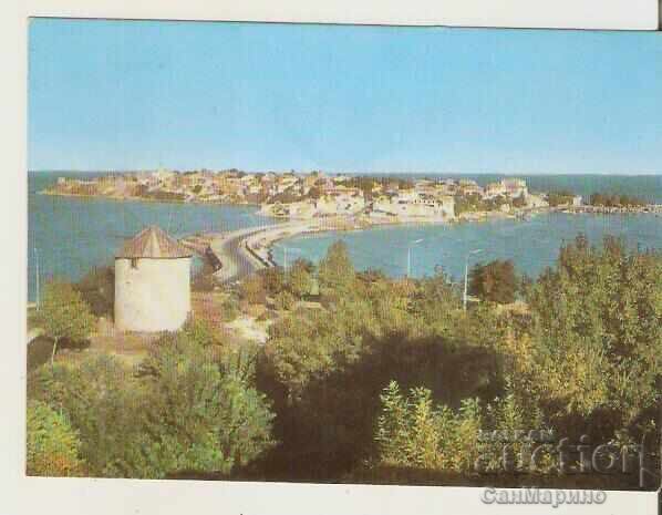 Carte poștală Bulgaria Nessebar Vedere generală 5* Carte poștală Bulgaria Nessebar Vedere generală 5*