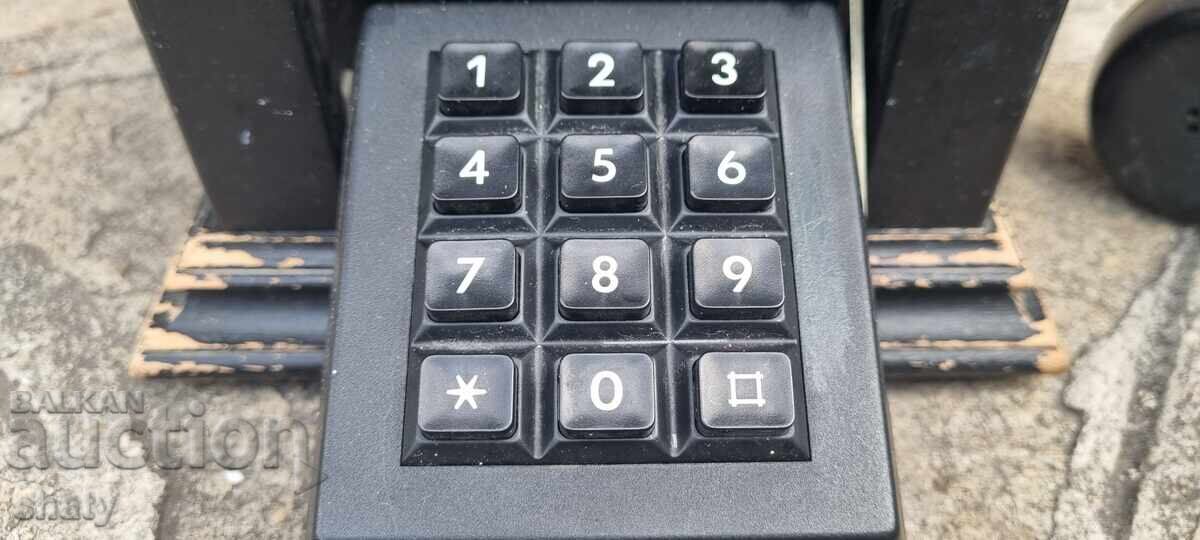 Delivery of Old phone with emblem