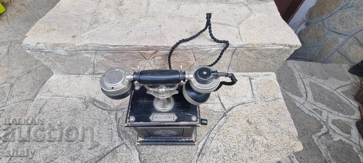 Old phone with emblem - 7