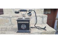 Old phone with emblem