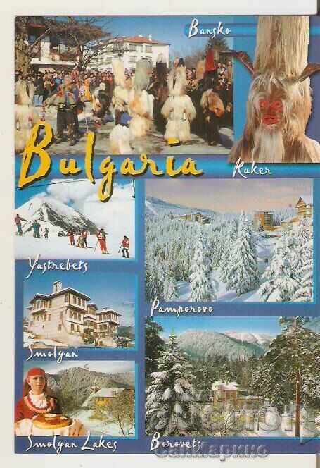 Κάρτα Βουλγαρίας Βουλγαρικά θέρετρα* Κάρτα Βουλγαρίας Βουλγαρικά θέρετρα*
