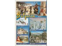 Κάρτα Βουλγαρίας Βουλγαρικά θέρετρα*