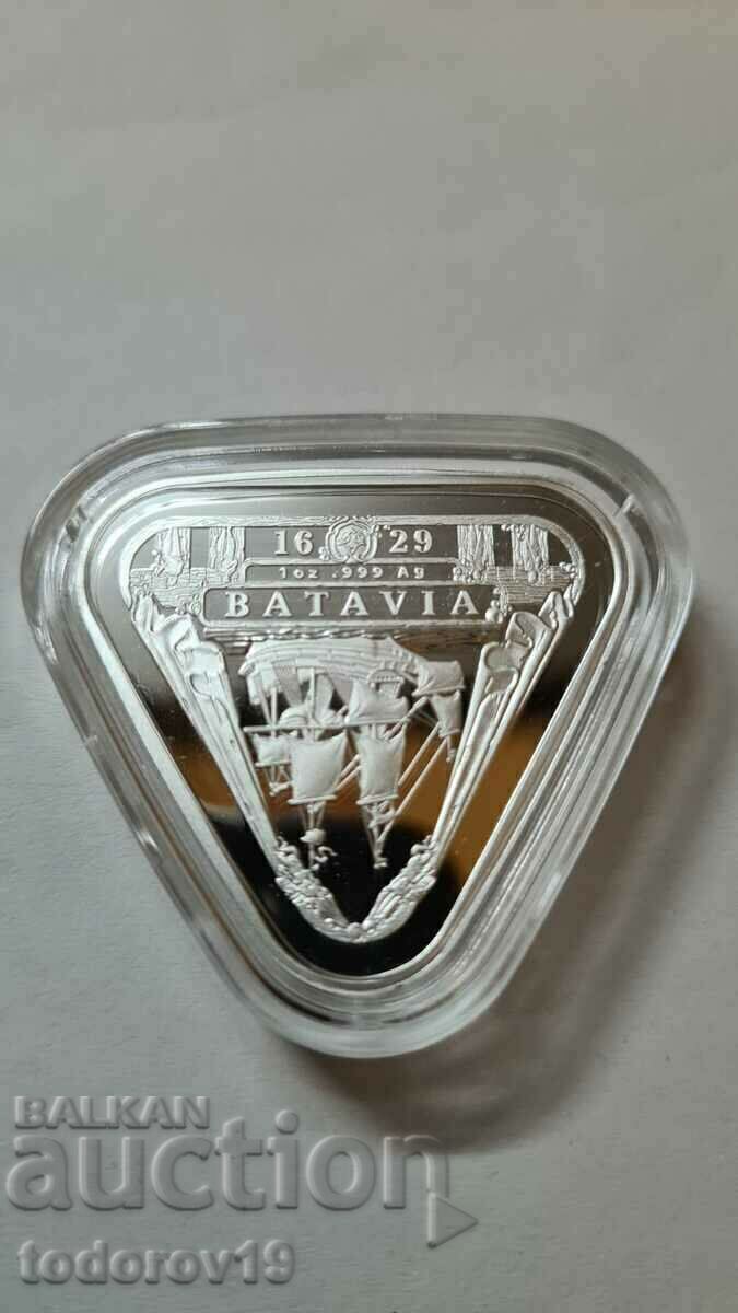 1 oz Silver Batavia withdrawal coin - 5 1 oz Silver Batavia withdrawal coin - 5