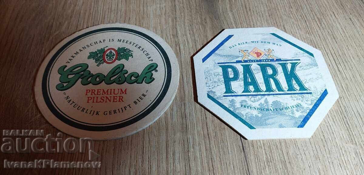 Παράδοση Δίσκοι για φλιτζάνια καινούργια δύο τεμάχια για συλλέκτες