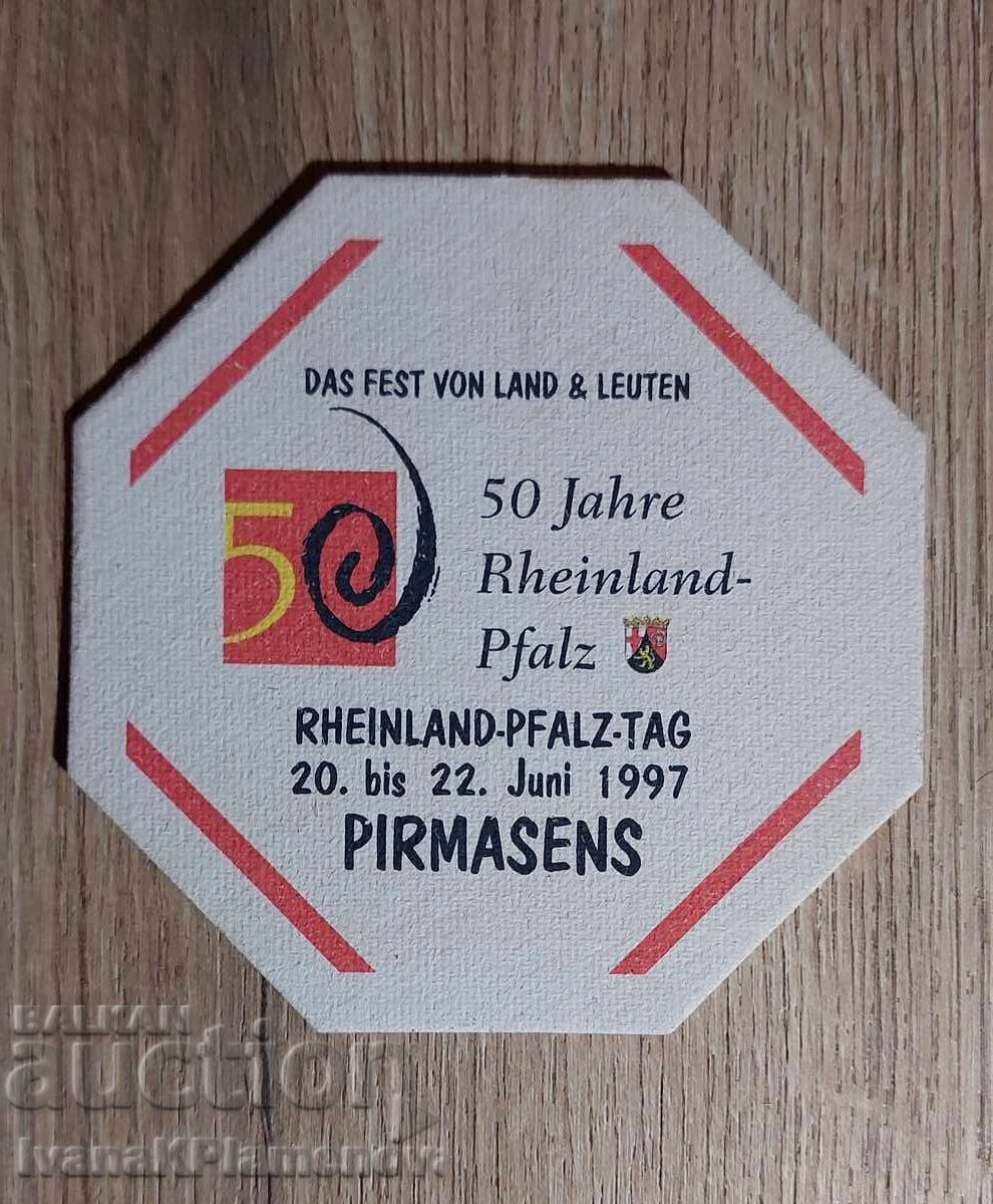 Coasters, new, two pieces for collectors - 6