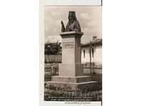 Bulgaria Card Kotel Monument of Bishop Sofroniy