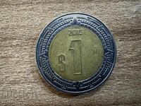 Μεξικό - 1 πέσο (2013)