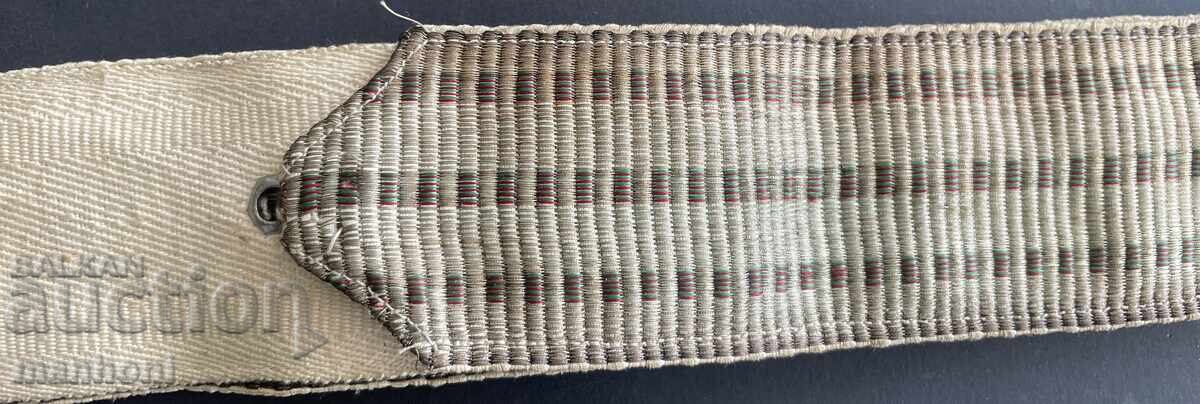 6014 Regatul Bulgariei centură paradă uniformă ofițer Al Doilea Război Mondial purtată - 5 6014 Regatul Bulgariei centură paradă uniformă ofițer Al Doilea Război Mondial purtată - 5