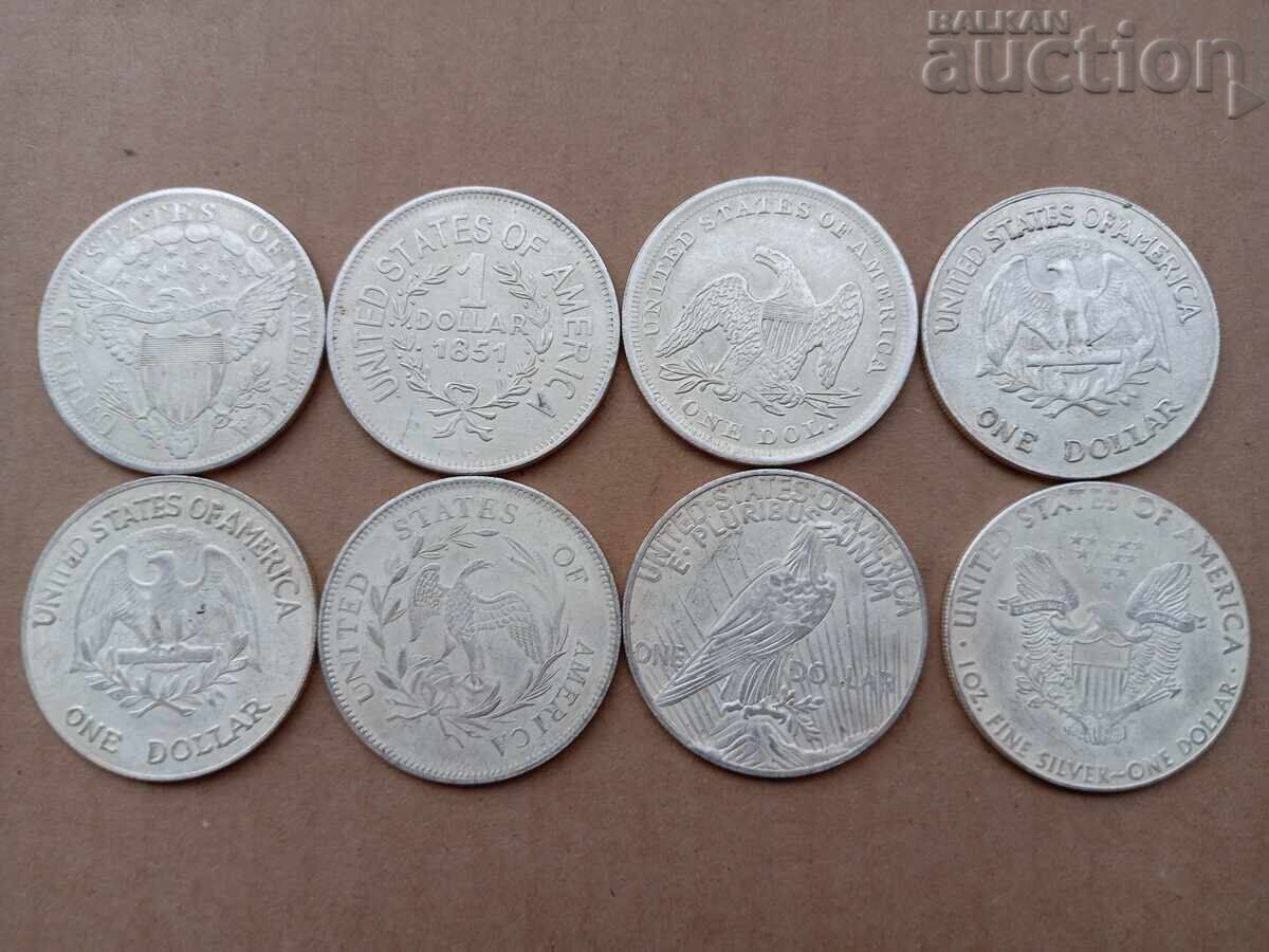 Delivery of Lot of 1 dollar LIBERTY ONE DOLLAR 1795 1804 COPY replica Delivery of Lot of 1 dollar LIBERTY ONE DOLLAR 1795 1804 COPY replica