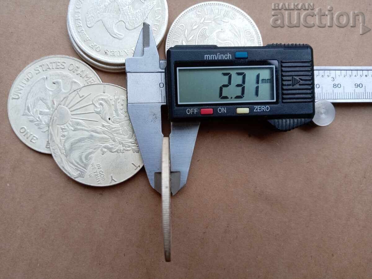 Lot of 1 dollar LIBERTY ONE DOLLAR 1795 1804 COPY replica - 5 Lot of 1 dollar LIBERTY ONE DOLLAR 1795 1804 COPY replica - 5