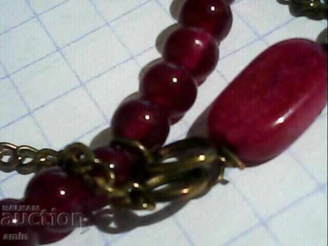 Auction  Beautiful bracelet with natural stones