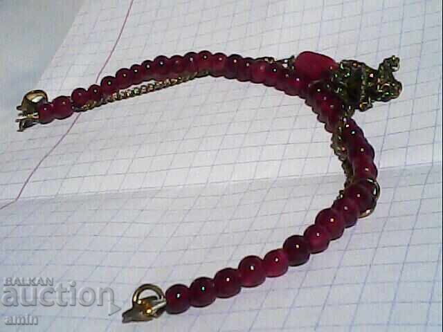 Beautiful bracelet with natural stones