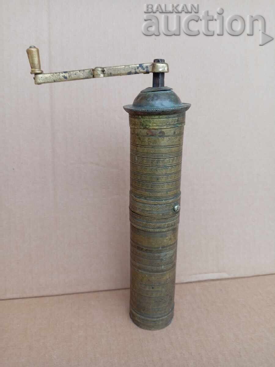 Delivery of Old Revival coffee grinder with a tughra (Ottoman emblem) 18th century GRINDER