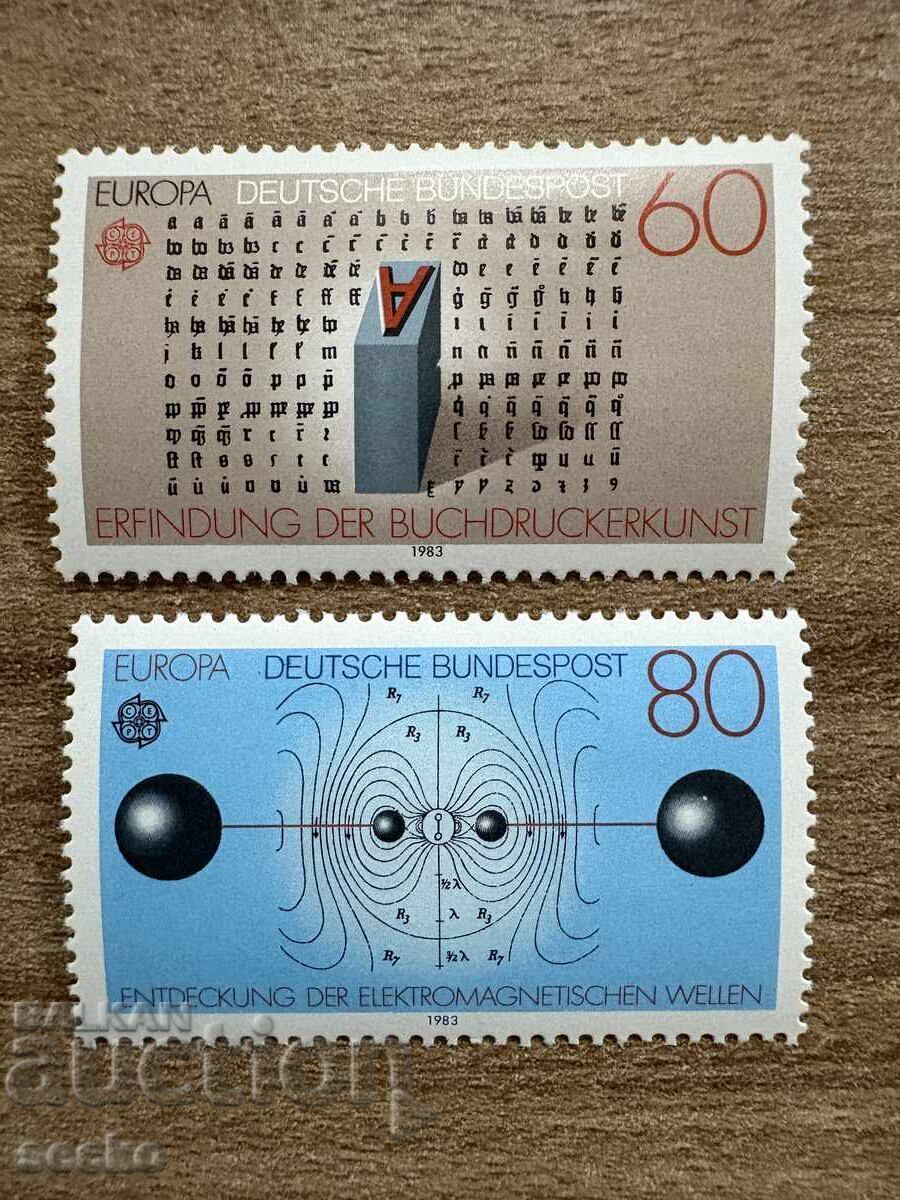 FRG/FRG - Stamps Europe - Discoveries (1983) MNH