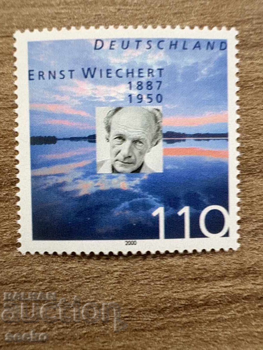 Γερμανία - 50 γρ. από τον θάνατο του Ερνστ Βίχερτ (2000) MNH