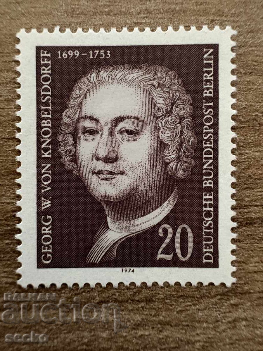 Berlin - 275 ani de la nașterea lui G. W. von .... (1974) MNH