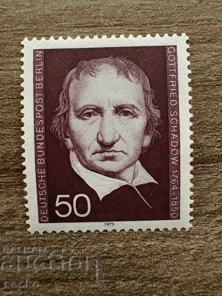 Βερολίνο - 125η επέτειος από το θάνατο του Γκότφριντ Σάδοου (1975) MNH