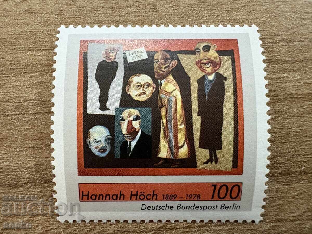 Berlin - 100 ani de la nașterea Hannei Höch... (1989) MNH