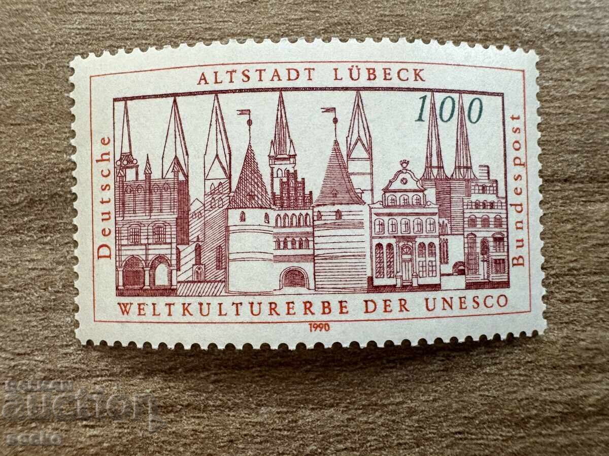 FRG/RFG - Orașul vechi din Lübeck (1990) MNH FRG/RFG - Orașul vechi din Lübeck (1990) MNH