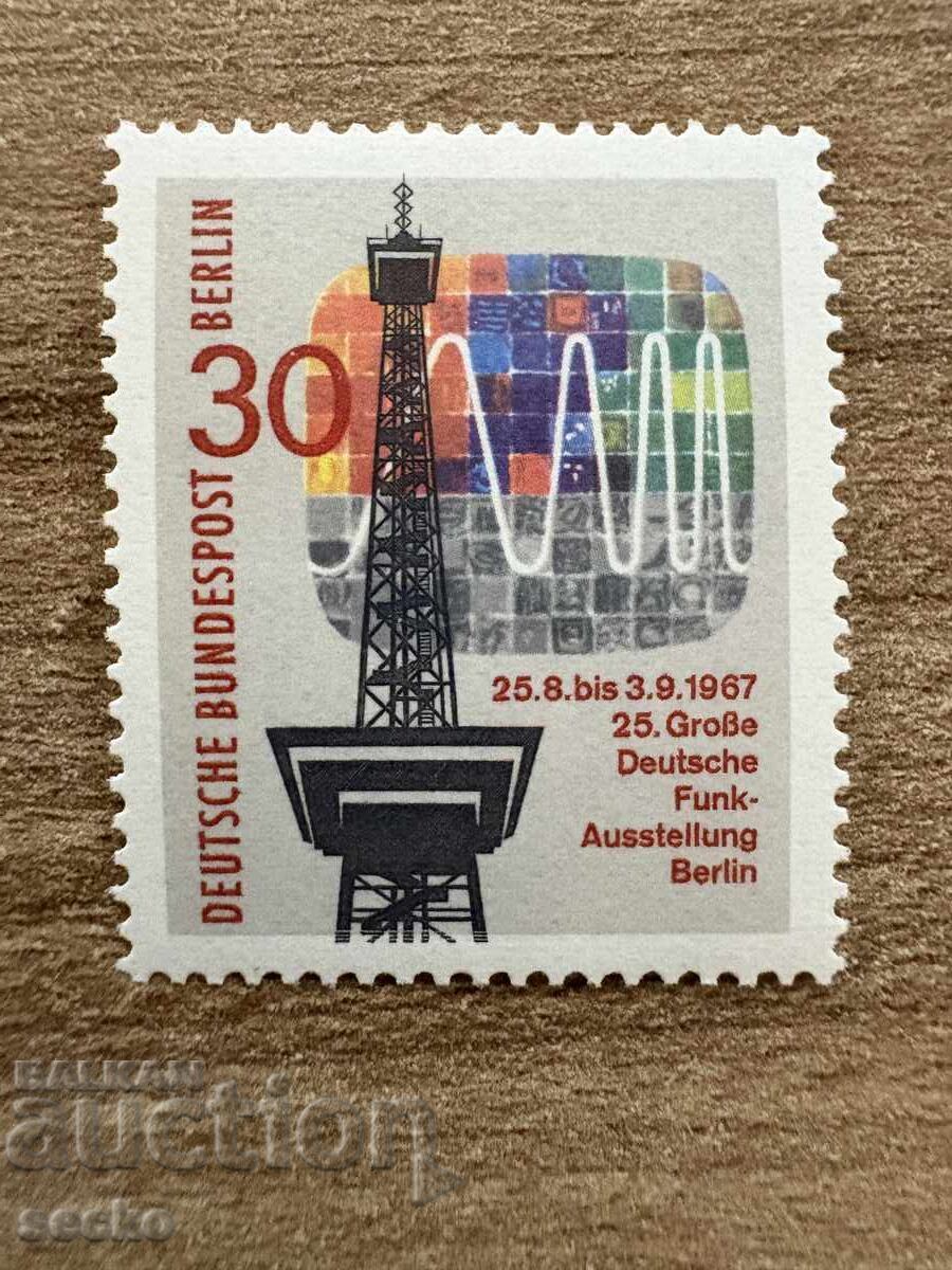 Berlin - 25th German Radio and Television ... (1967) MNH