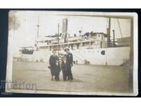 Βασίλειο της Βουλγαρίας οικογενειακή καρτ ποστάλ πλοίο