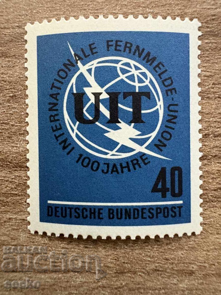 ФРГ/ГФР - 100 г. UIT (1965) MNH