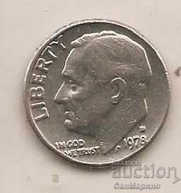 1 δίμερο ΗΠΑ 1978 D* με τιμή 0.60 BGN | € 0.31 1 δίμερο ΗΠΑ 1978 D* με τιμή 0.60 BGN | € 0.31