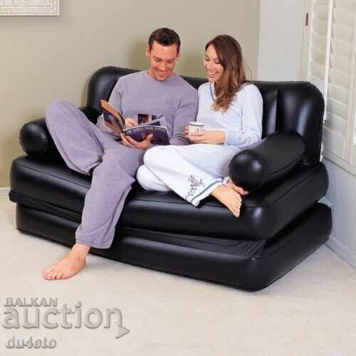 Delivery of Double inflatable extendable mattress - sofa 5 in 1 BESTWA