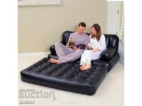 Double inflatable extendable mattress - sofa 5 in 1 BESTWA