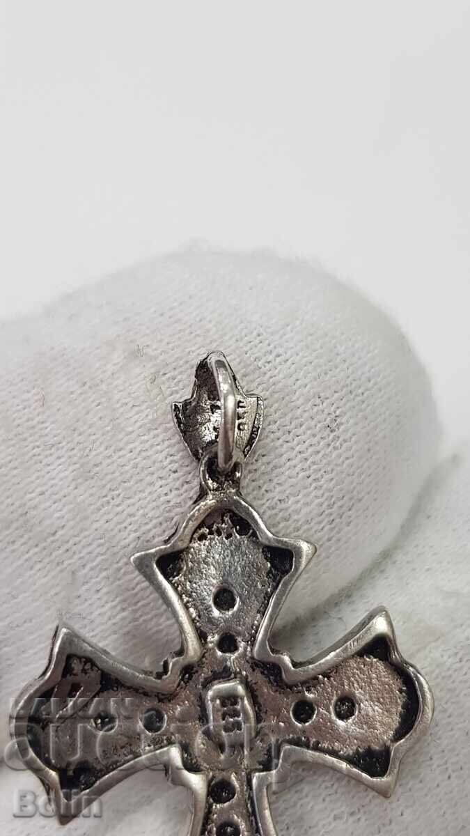 Cruce de argint de colecție, cruciuliță Europa, argint 925 - 5 Cruce de argint de colecție, cruciuliță Europa, argint 925 - 5