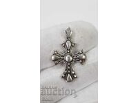 Cruce de argint de colecție, cruciuliță Europa, argint 925