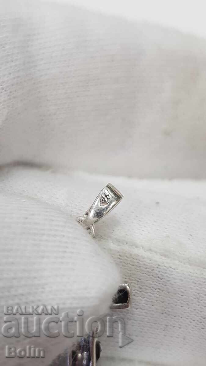 Παράδοση Όμορφος ασημένιος σταυρός, σταυρουδάκι με αλυσίδα 925 π.χ. Ευρώπη