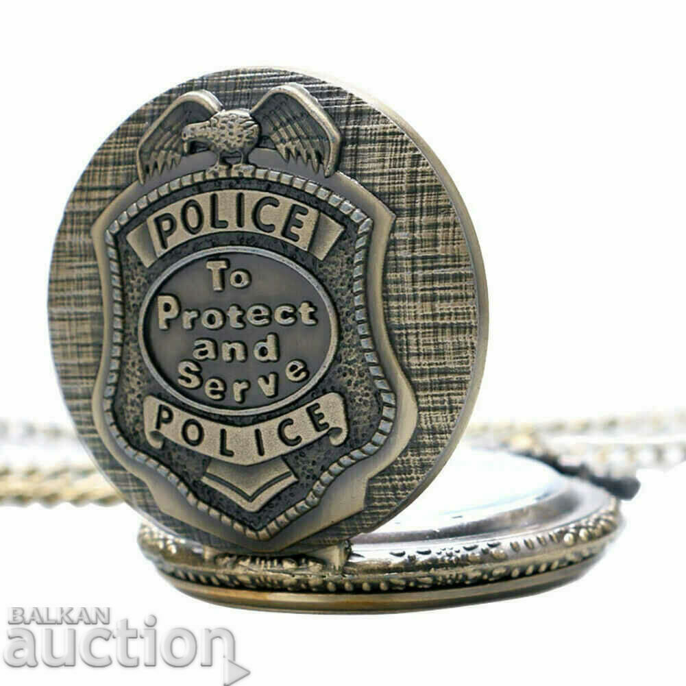 Livrarea Nou ceas de buzunar ofițer de poliție gardian de pază vultur de securitate Livrarea Nou ceas de buzunar ofițer de poliție gardian de pază vultur de securitate