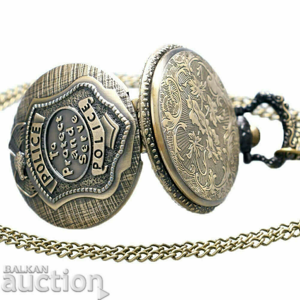 Nou ceas de buzunar ofițer de poliție gardian de pază vultur de securitate - 5 Nou ceas de buzunar ofițer de poliție gardian de pază vultur de securitate - 5